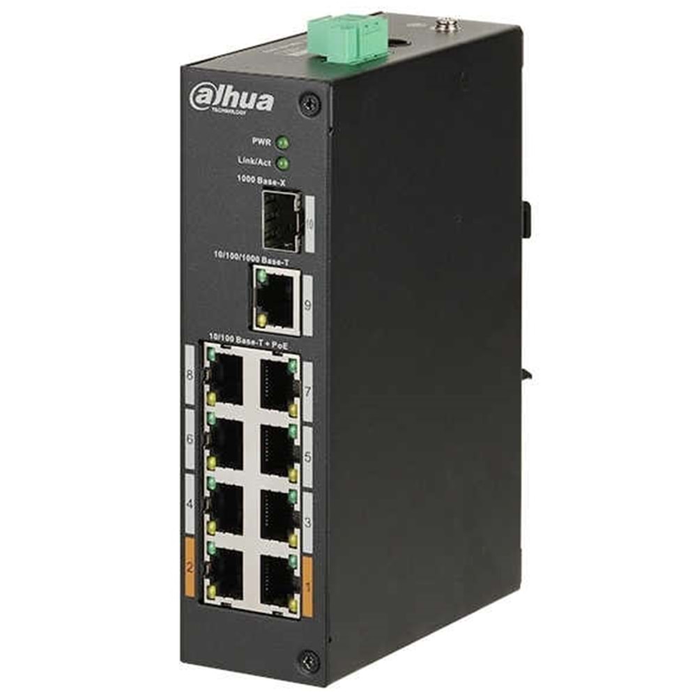 DAHUA PFS3110-8ET-96 8 PORT POE SWİTCH