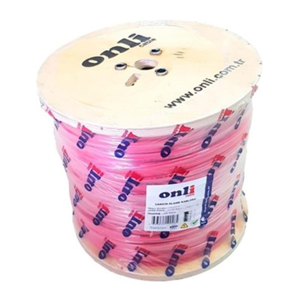 ONLİ 500M 2X2 0.80 YANGIN KABLOSU 500 mt.