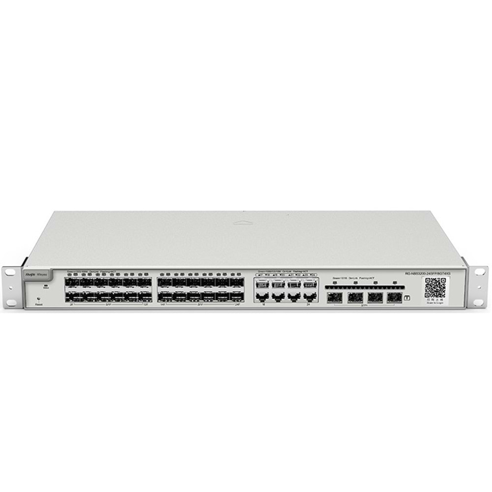 RUJİE RYEE RG-NBS3200-24 SP/8GT4XS 24 PORT SFP YÖNETİLEBİLİR SWICH