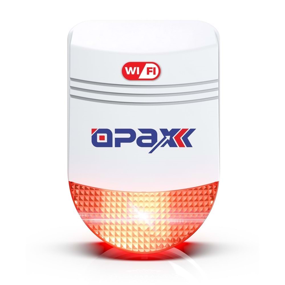 OPAX BGR-12 WIFI KABLOSUZ SİREN ALARM SİSTEMİ MOBİL UYGULAMALI