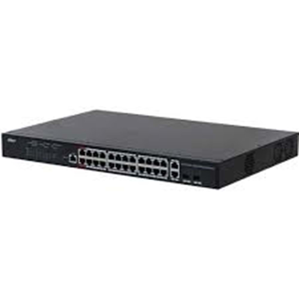 DAHUA PFS4226-24GT-230 24 PORT 10/100/1000 +2SFP POE 230W YONETILIR SWITCH