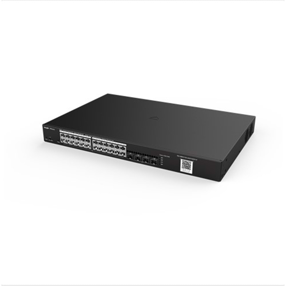RUIJIE REYEE RG-NBS3100-24GT4SFP-P 24 PORT 10/100/1000 +4SFP POE 370W YONETILIR SWICH
