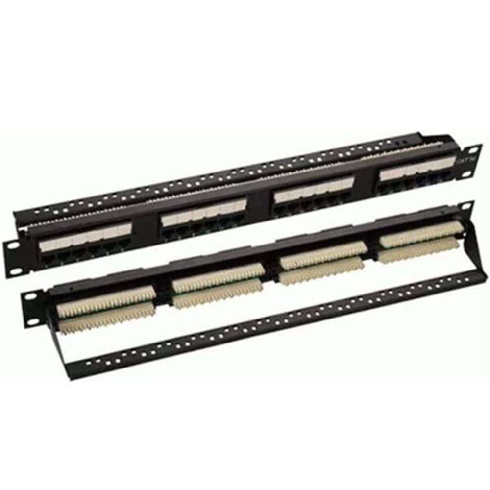 apx-utp24 24 Port UTP Tam (Dolu) patch panel
