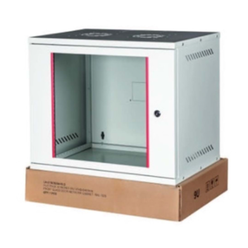 LANDE LN-STB09U5440LG 9U 54X40 Duvar Tip Boş Beyaz Kabinet ( demonte ürün )
