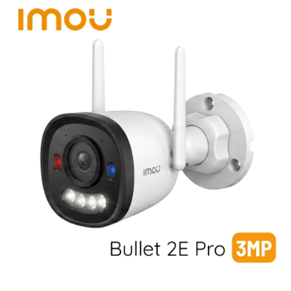 IMOU IM-IPC-K3DP-3V0W Bullet 2E Pro 3MP 2.8mm Sesli Smart IR 30M Renkli Kablosuz IP Kamera