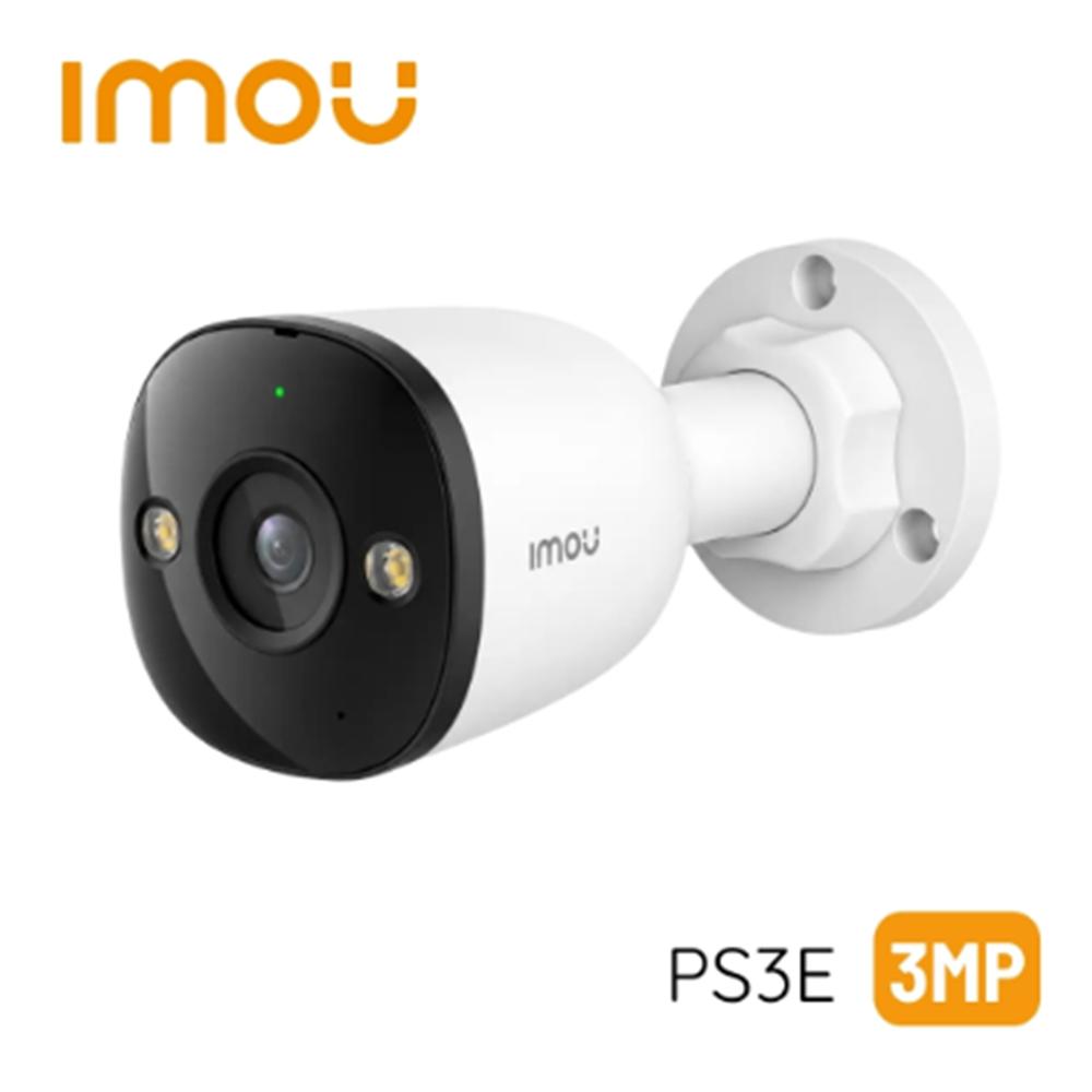 IMOU IM-IPC-PS3DP-3M0 PS3D 3MP 2.8mm Sesli Smart IR 30M Renkli Bullet IP POE Kamera