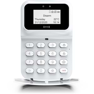 OPAX-2747 GPRS/LAN KABLOLU & KABLOSUZ KEYPADLİ ALARM PANELİ