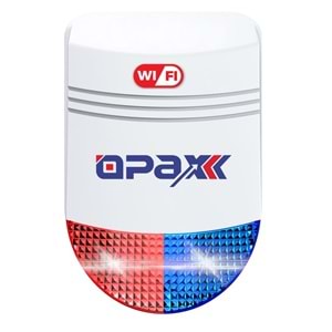 OPAX BGR-12 WIFI KABLOSUZ SİREN ALARM SİSTEMİ MOBİL UYGULAMALI