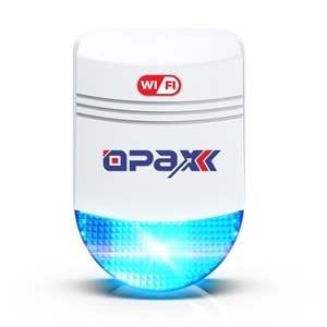 OPAX BGR-12 WIFI KABLOSUZ SİREN ALARM SİSTEMİ MOBİL UYGULAMALI