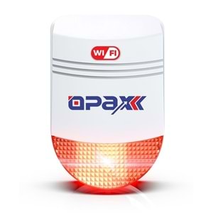 OPAX BGR-12 WIFI KABLOSUZ SİREN ALARM SİSTEMİ MOBİL UYGULAMALI