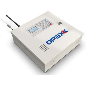 OPAX-2545LAN PSTN & LAN NETWORK KABLOLU & KABLOSUZ ALARM PANELİ