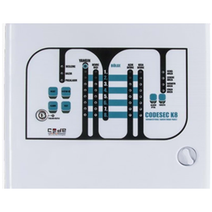 CODESEC K8A - 8 BÖLGELİ KONVANSİYONEL YANGIN İHBAR PANELİ
