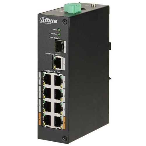 DAHUA PFS3110-8ET-96 8 PORT POE SWİTCH