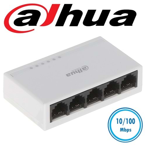 DAHUA PFS3005-5ET-L 10/100 MEGABİT SWİTCH