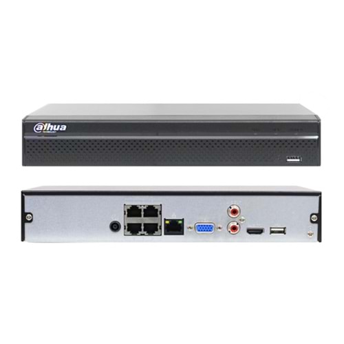DAHUA NVR2104HS-P-T 4 KANAL POE NVR KAYIT CIHAZI