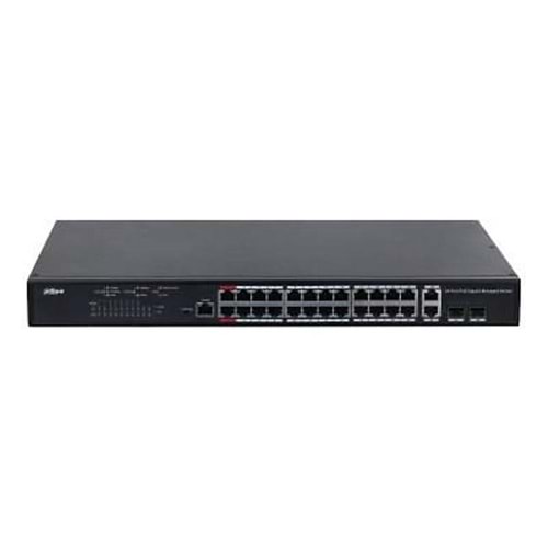 DAHUA PFS4226-24GT-370 24 PORT 10/100/1000 POE2.0 370W YONETILIR SWITCH