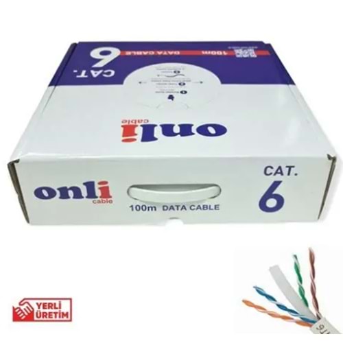 ONLİ 24 AWG İÇ MEKAN KABLO CAT-6