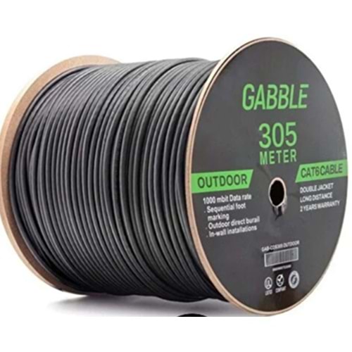 GABBLE CDS305 METRE DIŞ ORTAM 0.50 MM CAT 6 OUTDOOR
