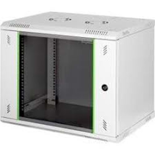 LANDE LN-PRB-09U6045-LG-A 9U 60X45 Duvar Tip Boş Beyaz Kabinet