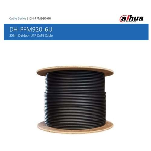 DAHUA PFM920-6UN UTP CAT 6 OUTDOOR BAKIR 305M KABLO