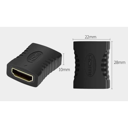 3123 - HDMI F/FCONNECTOR -POWERMASTER HDMI DİŞİDİŞİ EK ARA APARAT