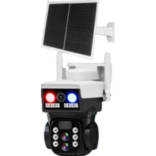 APRONX APX-WP266OZ 6MP 10X ZOOM SOLAR 2.8MM-12MM ÇIFT KAMERA WIFI PTZ