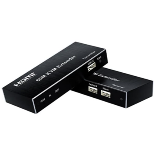 NOVACOM NVC-KWM4K60M 4K 60MT KVM-HDMI-USB-IR EXTENDER