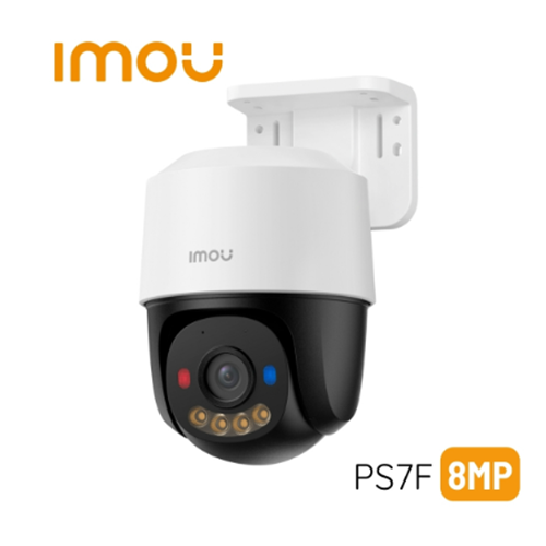IMOU IM-IPC-PS7FP-8X0 PS7F 8MP 2.8mm Çift Yönlü Sesli Smart IR 30M Renkli PT IP POE Kamera