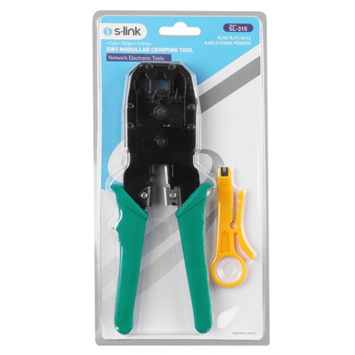 S LİNK SL-376E RJ45 JACK PENSESİ