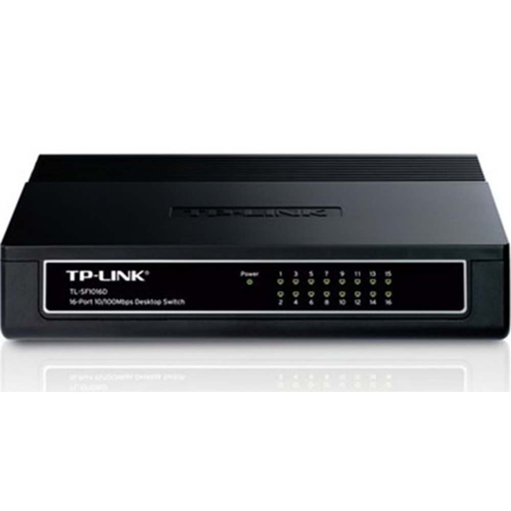TP-LİNK TL-SF1016D 16 PORT 10/100 YONETİLEMNEZ SWİTCH