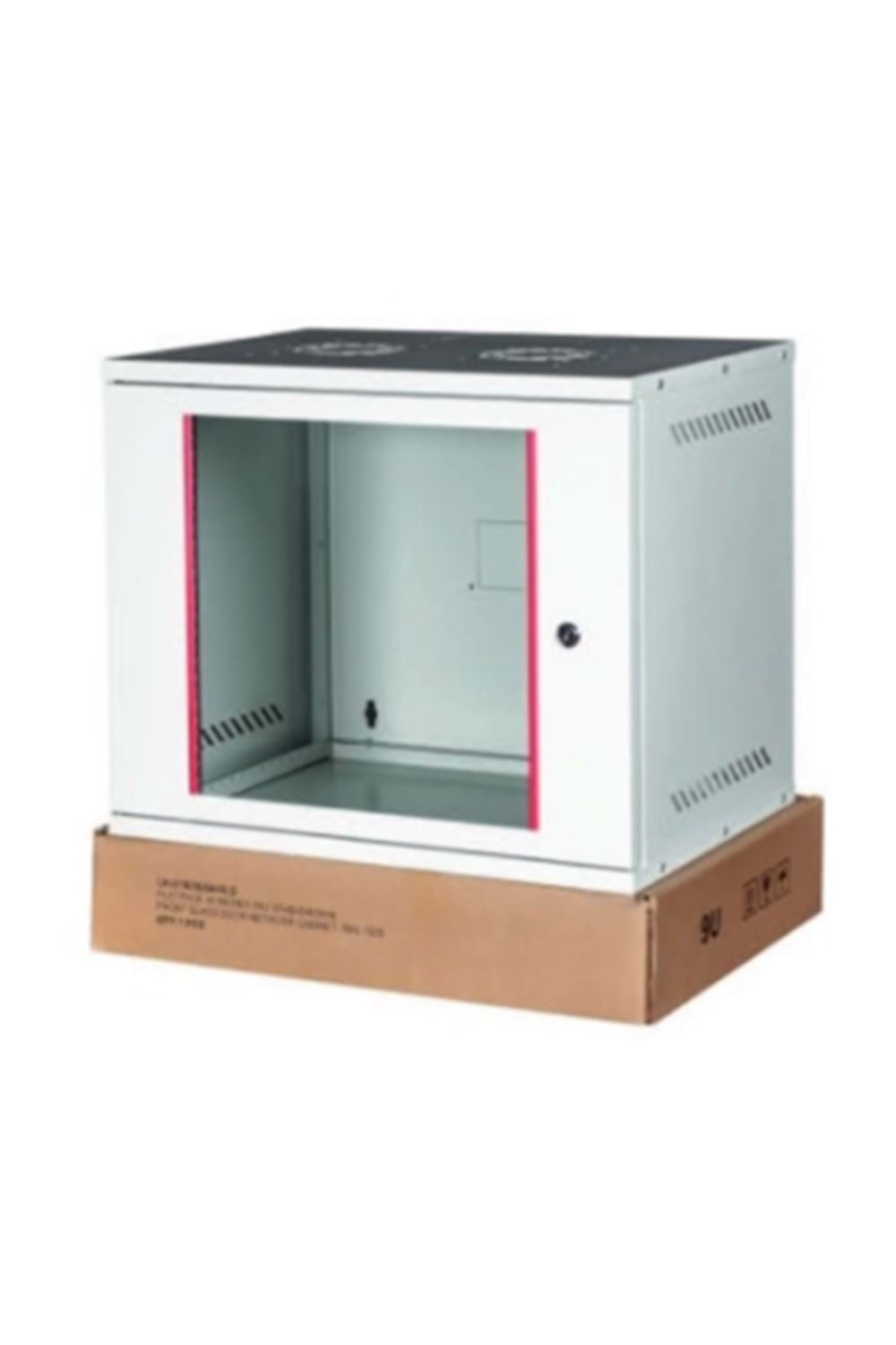 LANDE LN-STB09U5440LG 9U 54X40 Duvar Tip Boş Beyaz Kabinet ( demonte ürün )