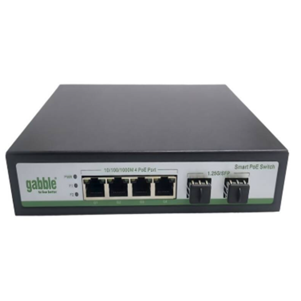 GABBLE GAB-42GS 4X1000M 4PORT+2X SFP SWICH