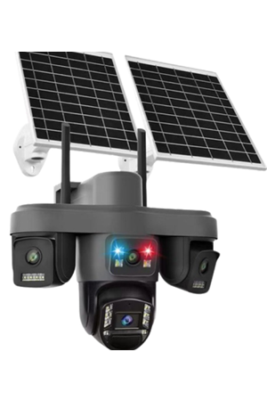 O-KAM-335 PREMiUM4G 4G 4 LENSAOV SOLAR ÇİFT PANELÇAKARLI