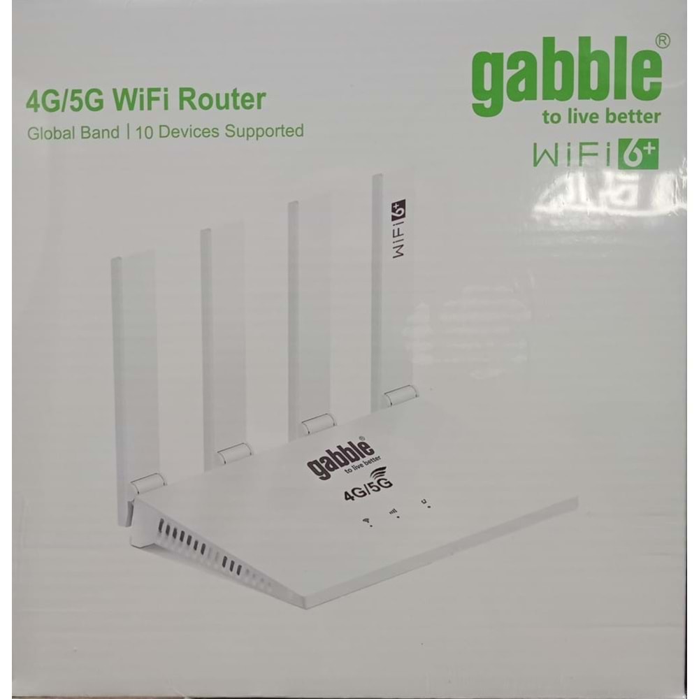 GABBLE GAB-GB8201 4G/5G WİFİ