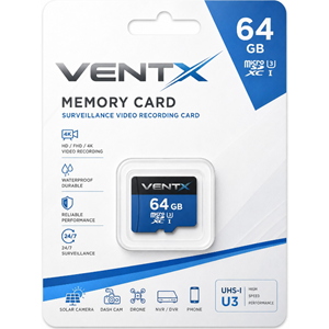 VENTX 64 GB U3 MICRO SD HAFIZA KARTI