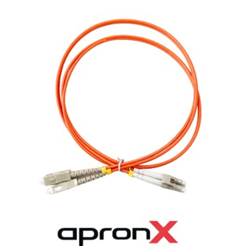 Apronx APX-PC203 3 Metre Sc-Lc mm Om2 50/125 Dx Patch Kablo Patch Cord