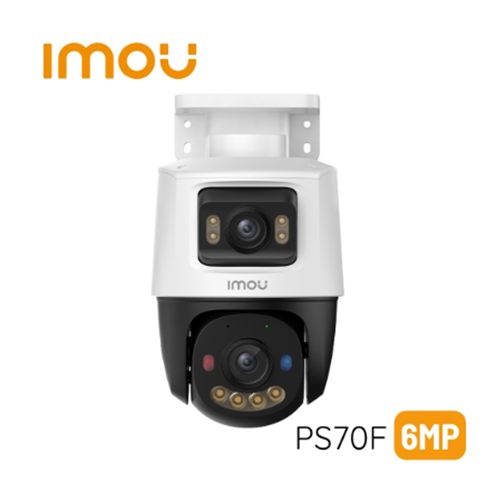 IMOU PS70F 6MP Dual Lens Çift Yönlü Sesli Smart IR 30M Renkli PT IP POE Kamera