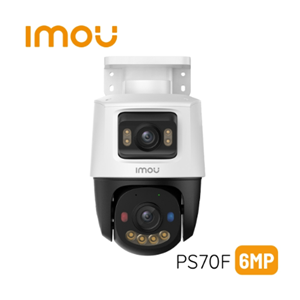 IMOU PS70F 6MP Dual Lens Çift Yönlü Sesli Smart IR 30M Renkli PT IP POE Kamera