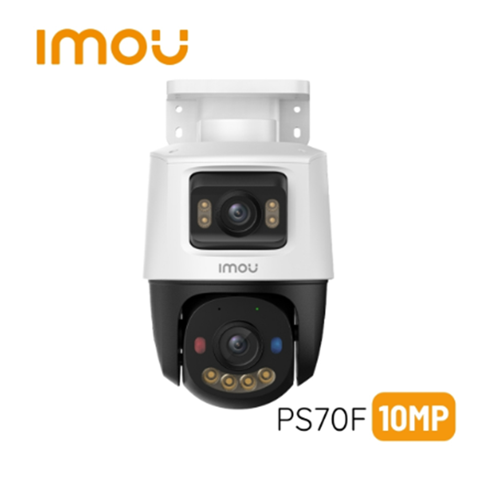 IMOU PS70F 10MP Dual Lens Çift Yönlü Sesli Smart IR 30M Renkli PT IP POE Kamera