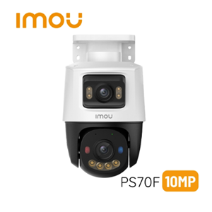 IMOU PS70F 10MP Dual Lens Çift Yönlü Sesli Smart IR 30M Renkli PT IP POE Kamera